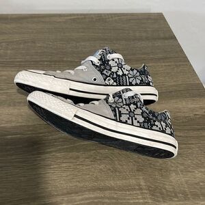 Converse all star Madison wolf gray pattern 3